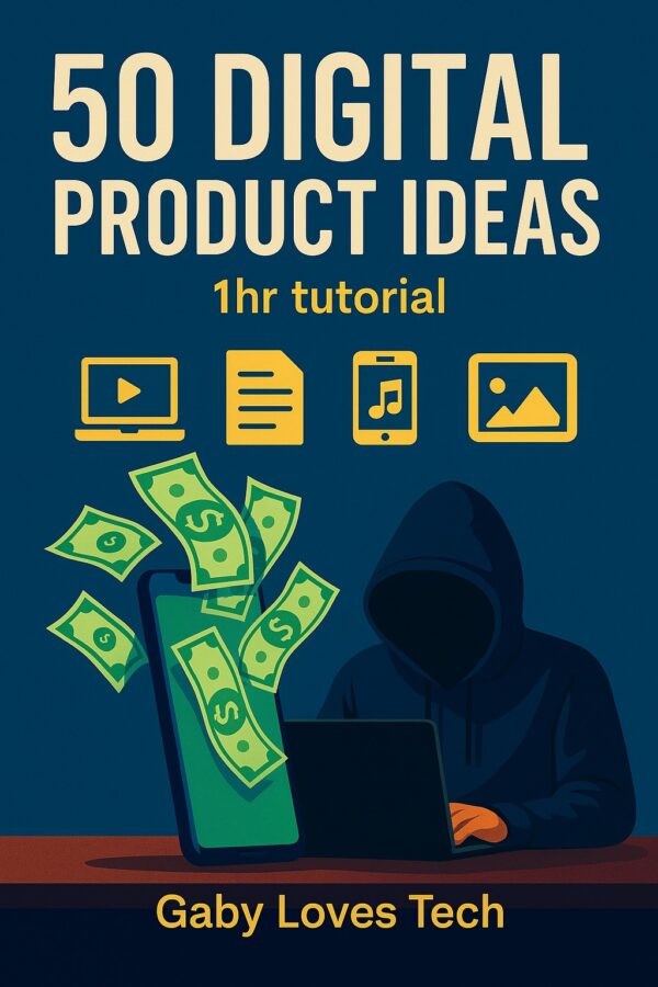 50 Digital Products Ideas: Video Tutorial