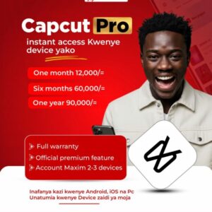 CAPCUT PRO 6 MONTHS Private Account