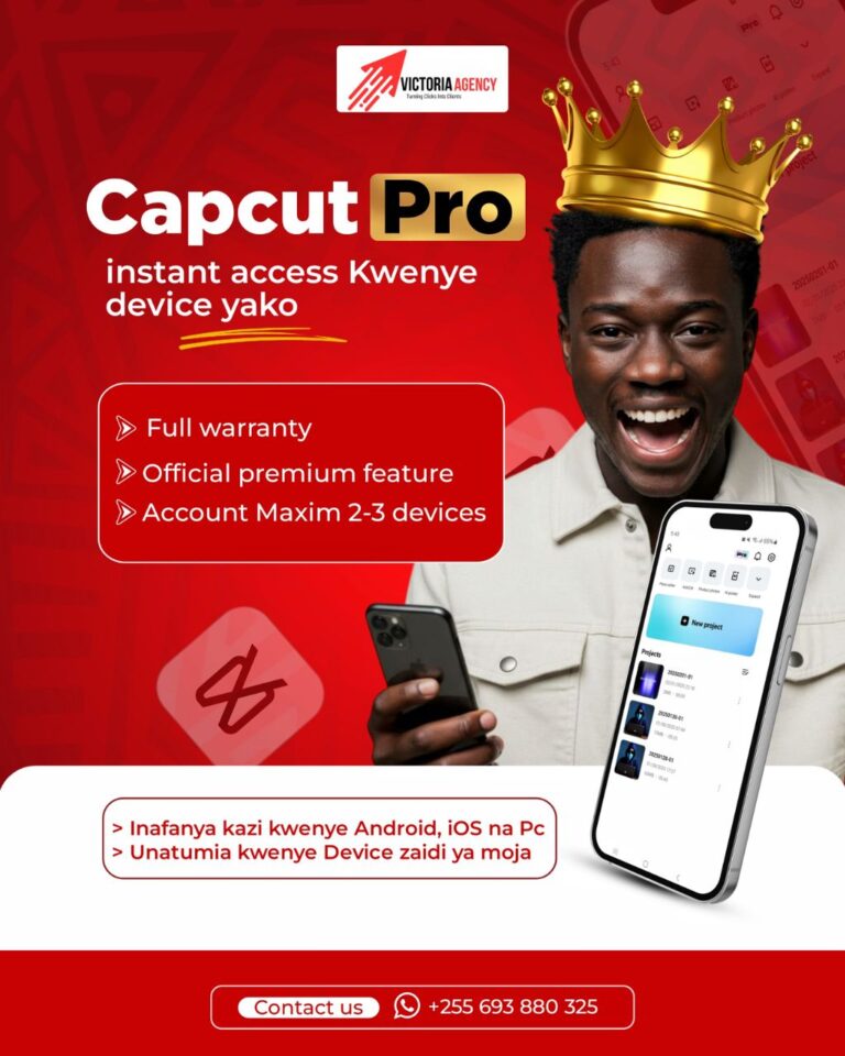 Capcut Pro Private Account | 30 Days